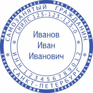 Макет печати Самозанятого-9